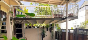 41 Desain Kanopi Balkon Terkini Yang Menarik